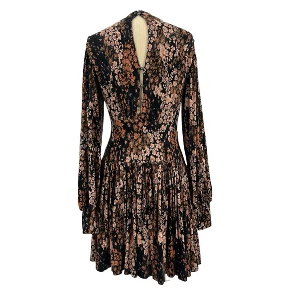 Free People Women's Heartbeats Mini Dress Floral Small - Picture 7 of 12